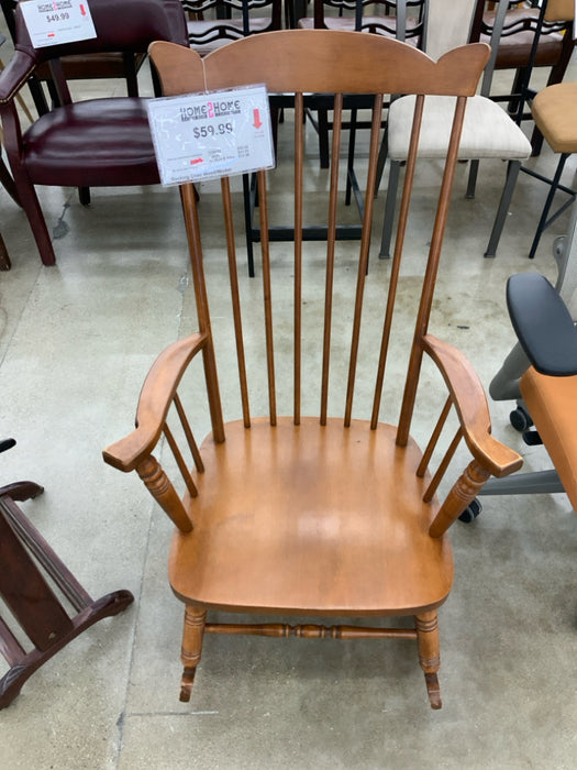 Rocking Chair Wood/Wicker