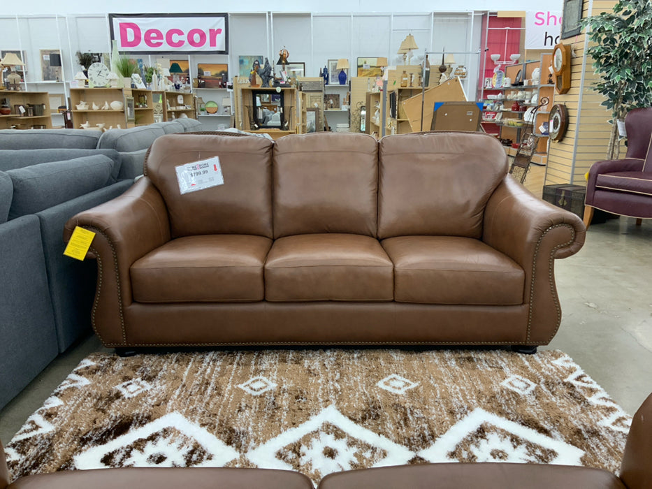 Abbyson Sofa Leather