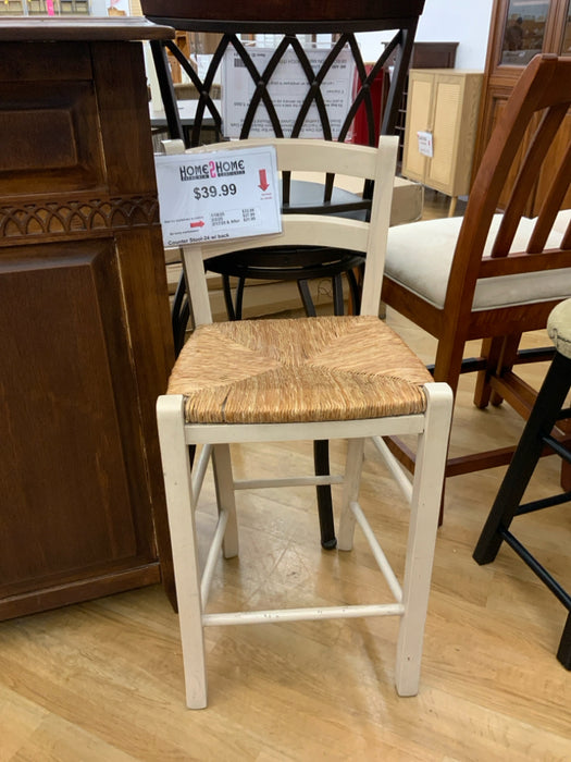 Counter Stool-24 w/ back