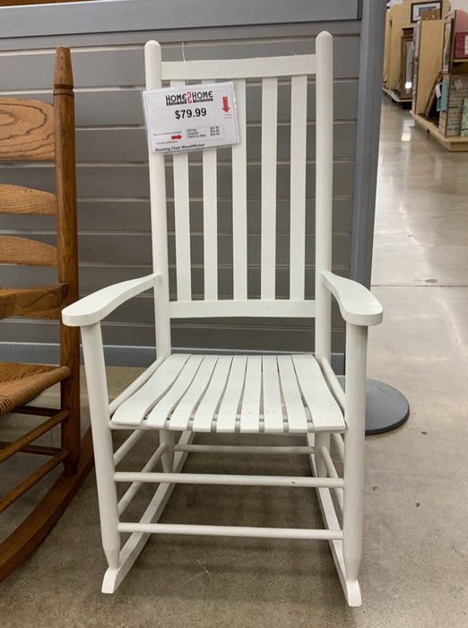 Rocking Chair Wood/Wicker