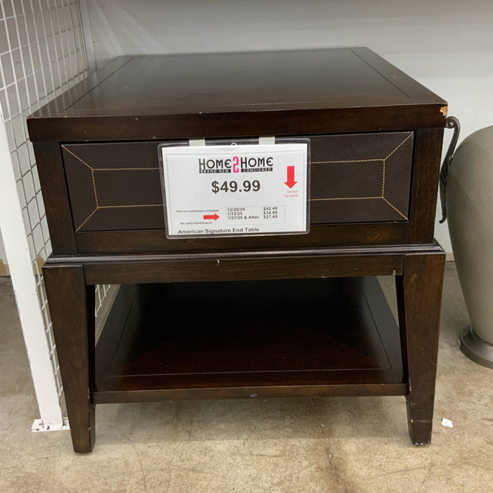 American Signature End Table