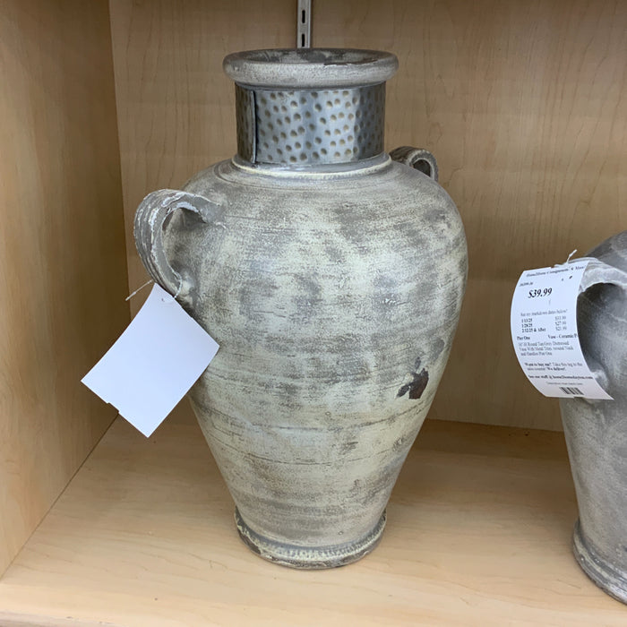 Pier One Vase - Ceramic/Porcelain