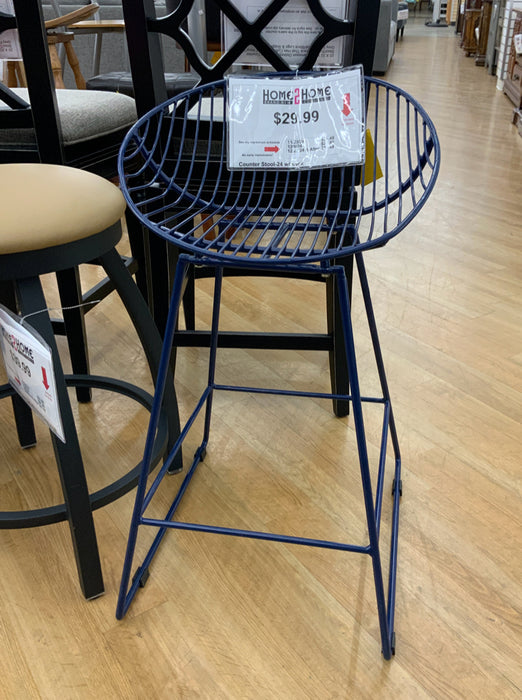 Counter Stool-24 w/ back