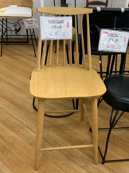 Counter Stool-24 w/ back