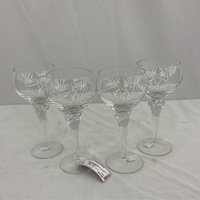 Mikasa Crystal Stemware (4)